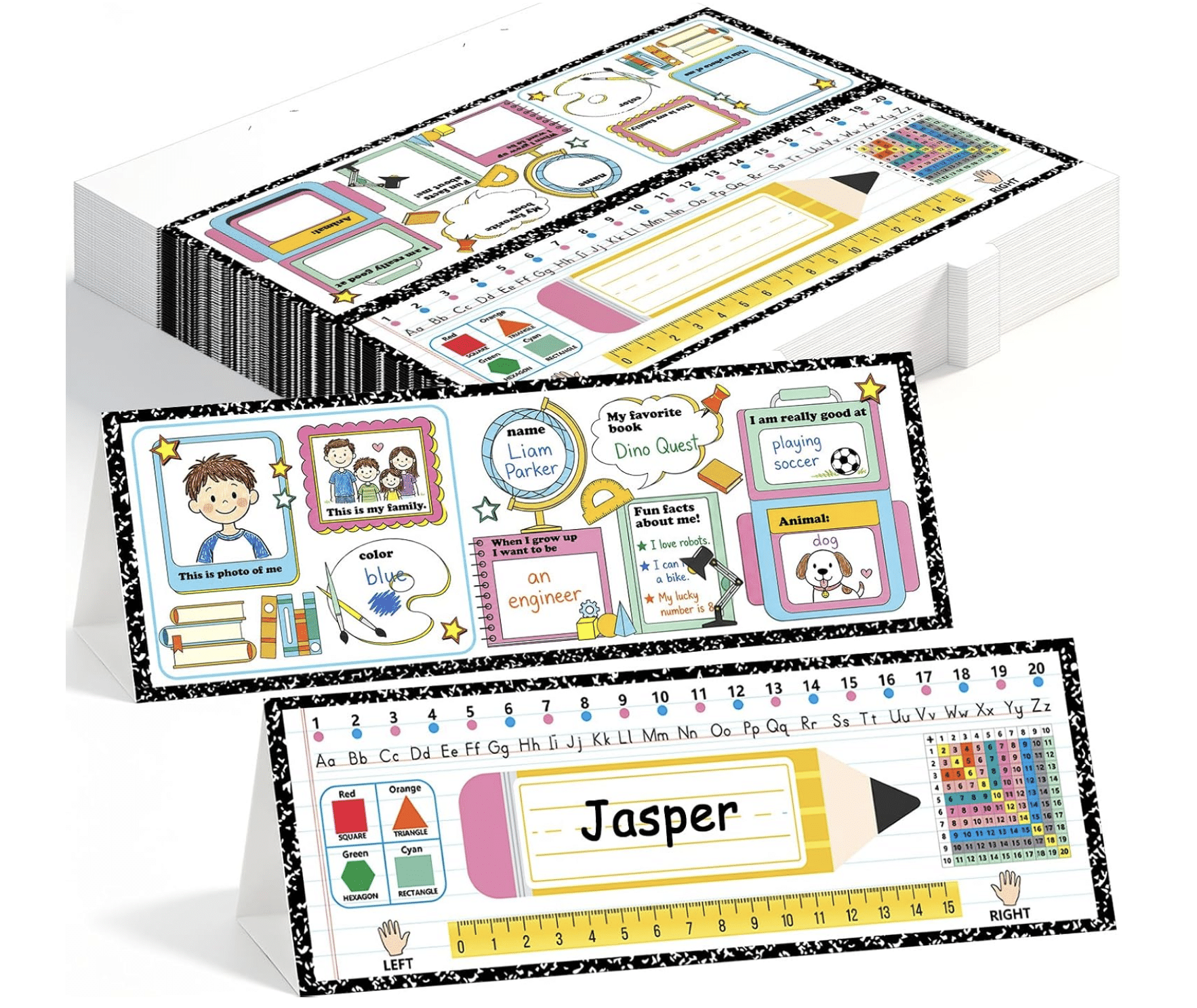 student desk name tags