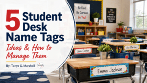 student desk name tags