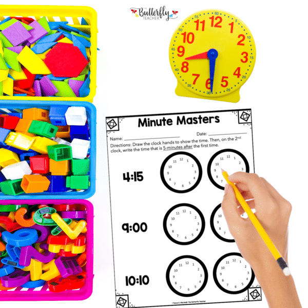 2nd grade telling time