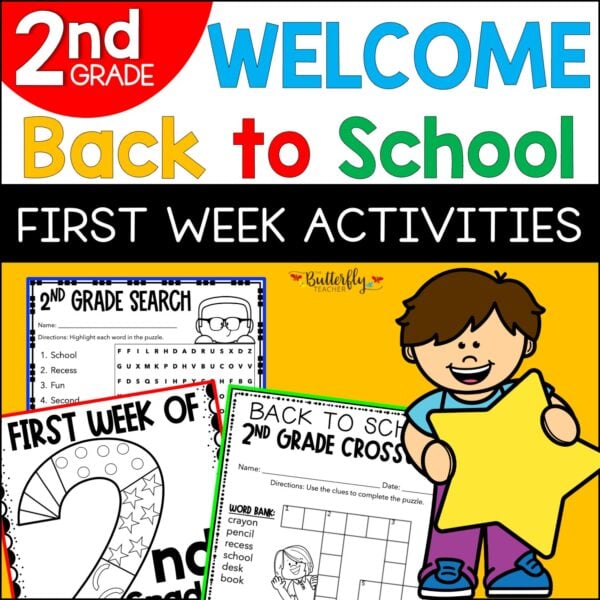 welcome back to school 2nd grade