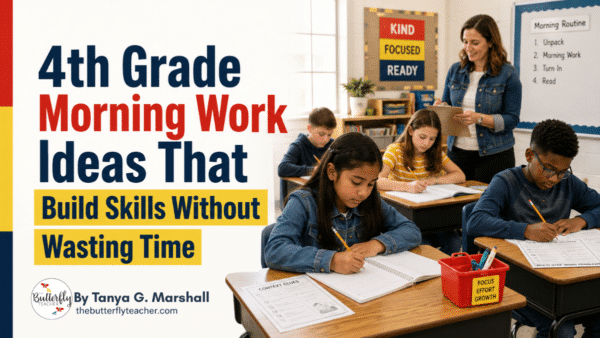 4th grade morning work