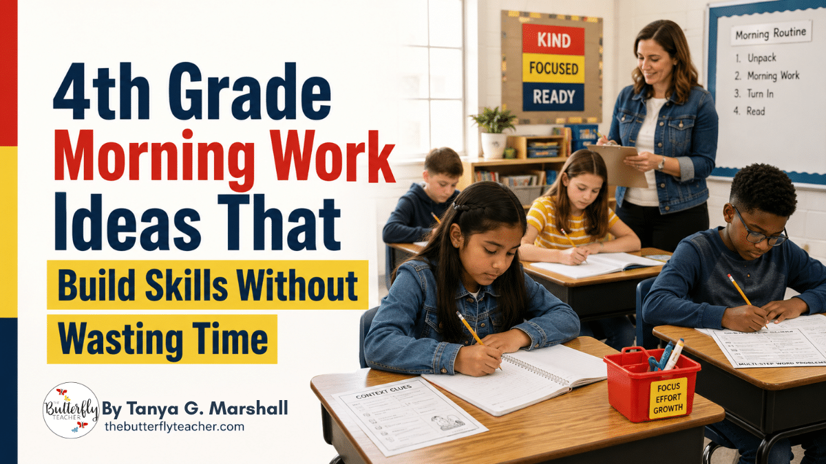 4th grade morning work