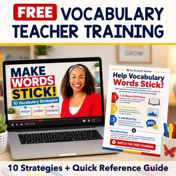 Vocab training freebie