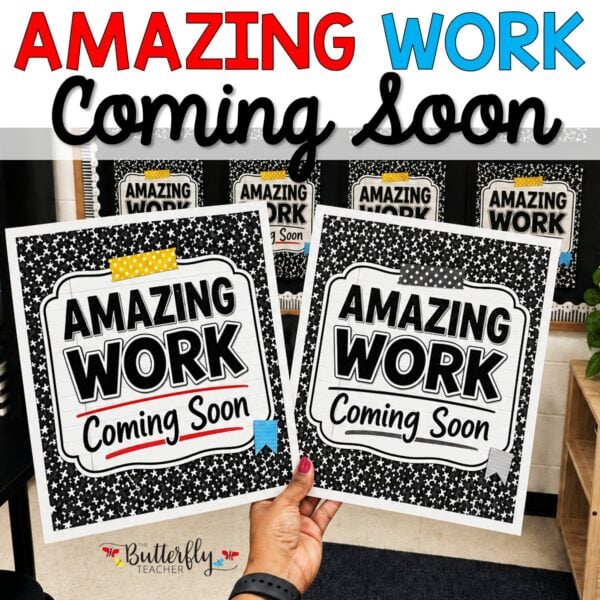 amazing work coming soon composition