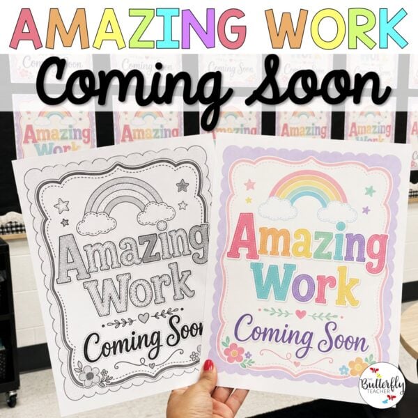 amazing work coming soon pastel