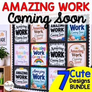 amazing work coming soon signs