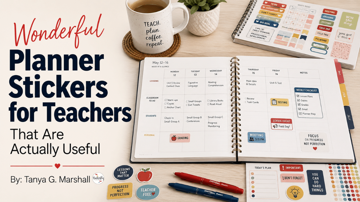 planner stickers for teachers