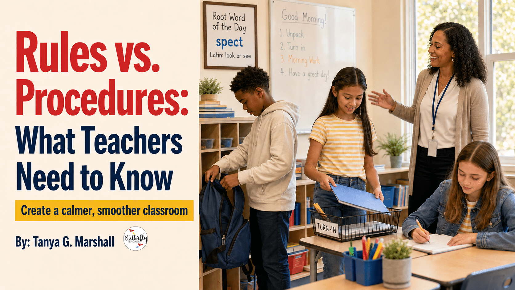 rules vs procedures classroom management