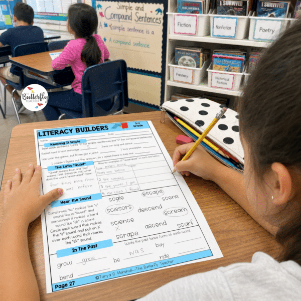 3rd grade spiral review activities