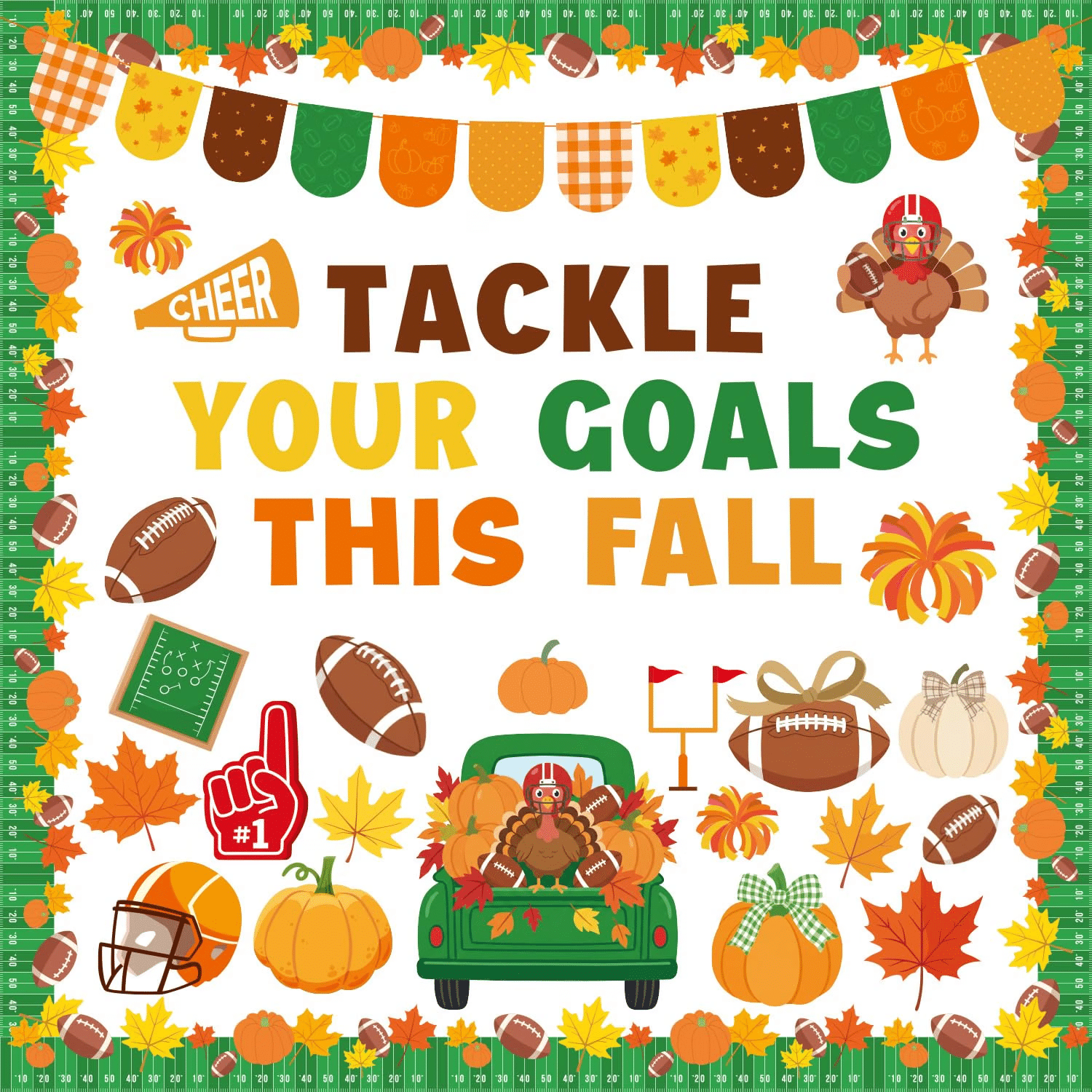 football bulletin board ideas