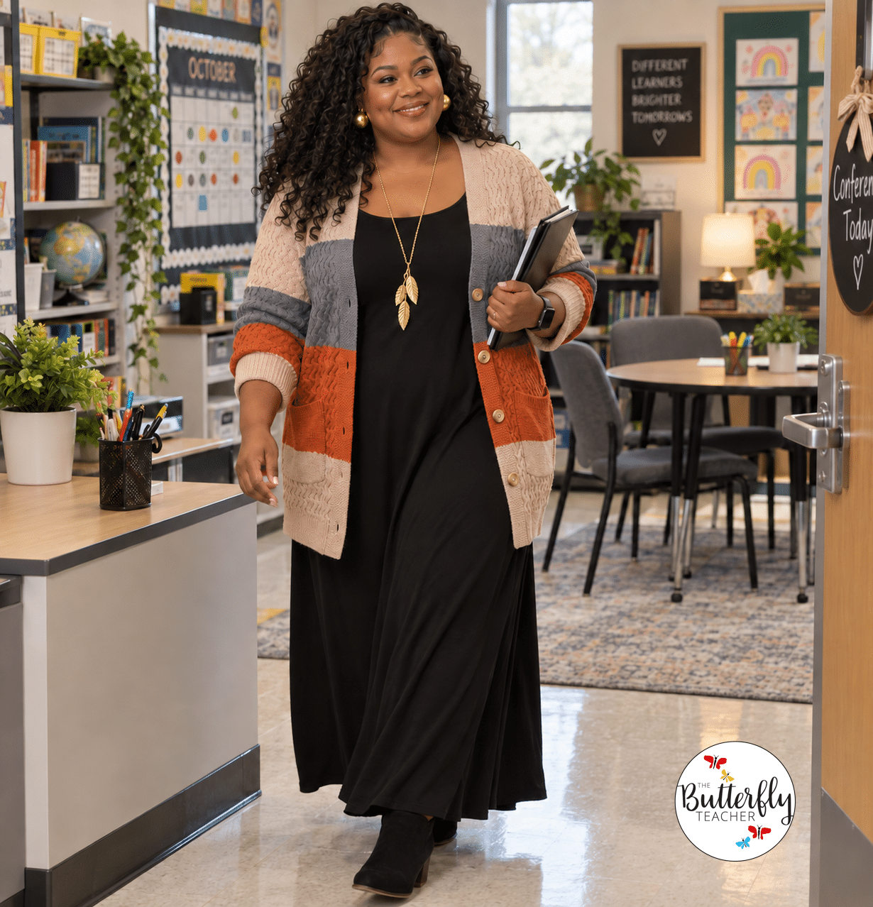 fall teacher outfits