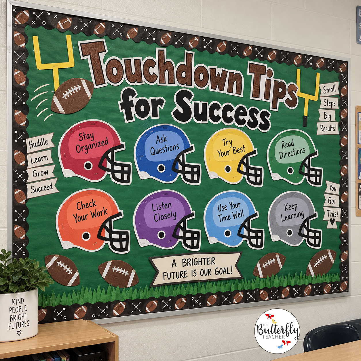 football bulletin board ideas