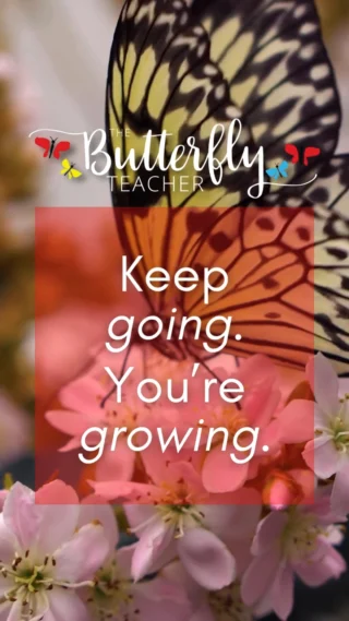 Feeling a little behind?
Like you should have it all together by now?
🫶 You’re not alone.

Here’s your gentle reminder:
Keep going. You’re growing. 🌱✨

Every step you take—big or small—is building something.
Your impact matters, even when it feels slow or messy.

📌 Save this if you need the reminder later.
💬 Tag a teacher friend who could use a little encouragement today.

#teacherencouragement #growthmindset #teacherlife #teacherinspo #yougotthisteacher #teachercheckin #teacherwellness #thebutterflyteacher #positiveteachervibes #teacherssupportteacher