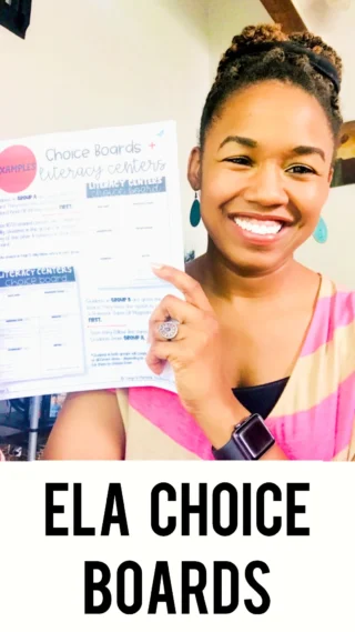 Tired of chasing chaos during centers?
Same. 🙃

I used to feel like I was running a three-ring circus every time small group time rolled around. No matter how I grouped my students—fixed, flexible, color-coded—it still felt like constant managing.

Then I found Choice Boards. 💡
Also called learning menus, they give students structure and choice—without me hovering every second.
Now I have time to actually focus on my small group instruction instead of putting out fires. 🔥

If centers have you overwhelmed, just know… there is a better way.

💬 Have you tried choice boards before? Let me know below!
❤️ And if this resonates with you, give it a like so more teachers can see it too!

#literacycenters #choiceboards #smallgroupinstruction #readingcenters #iteach3rd #iteach4th #thebutterflyteacher #teacherlife #elementaryclassroom #teacherwins